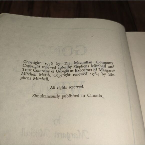 GONE WITH THE WIND by Margaret Mitchell HARDCOVER - Picture 7 of 10